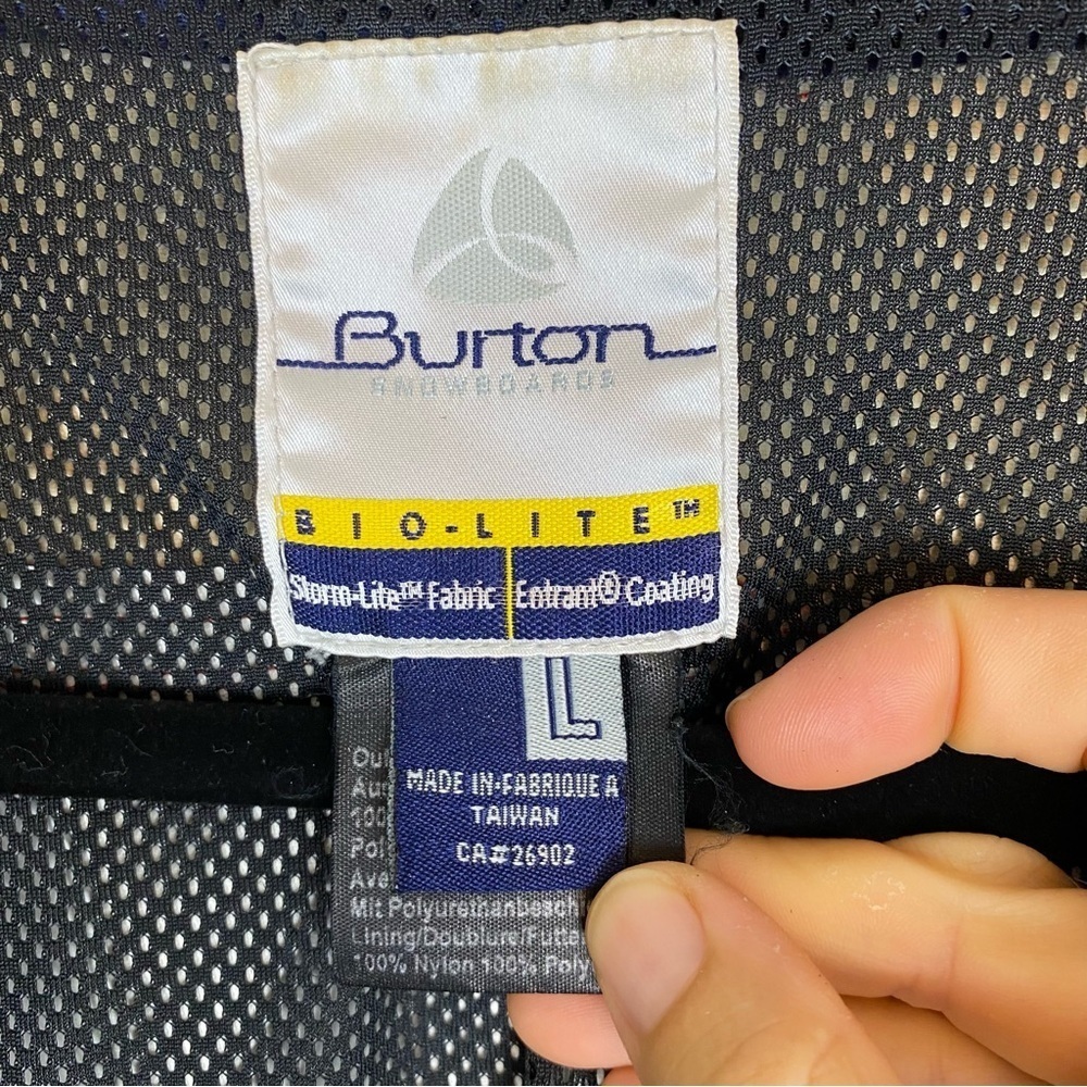 VINTAGE 90s BURTON Men’s Snowboard Coat Jacket size Large - Picture 10 of 11